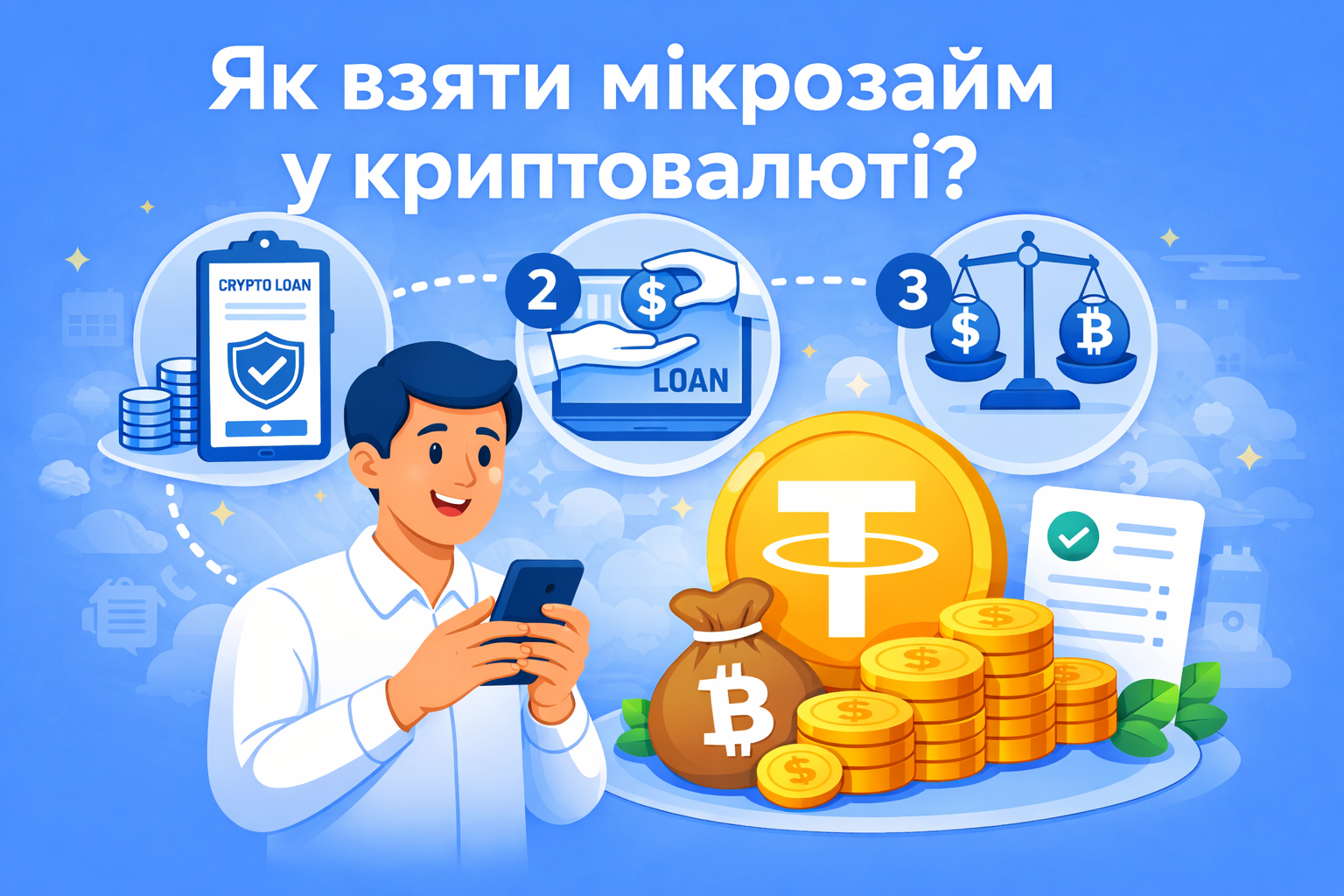 Як взяти мікрозайм у криптовалюті?