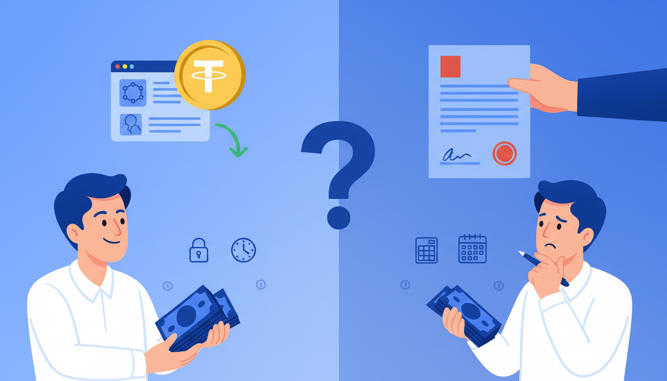 Криптовалютна позика vs кредит у банку: що краще для позичальника в Україні