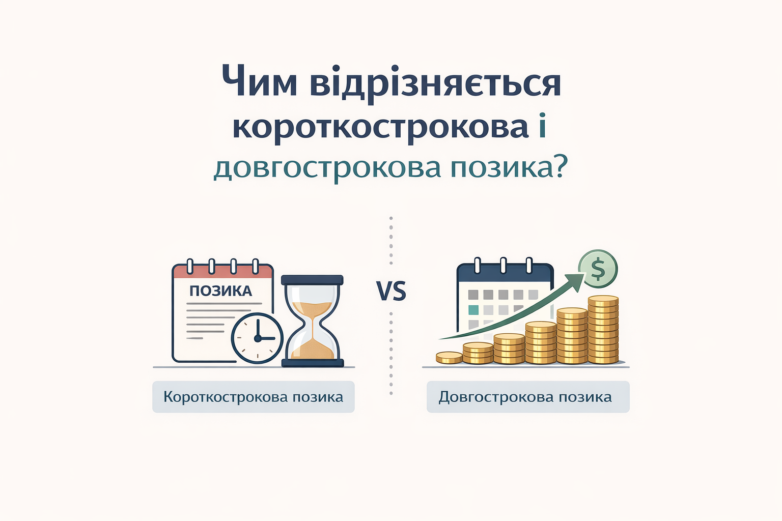 Чим відрізняється короткострокова і довгострокова позика