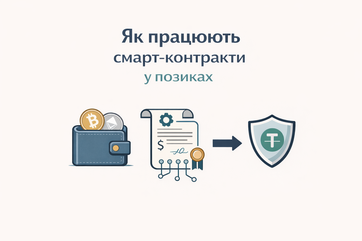 Як працюють смарт-контракти у позиках: просте пояснення складної технології